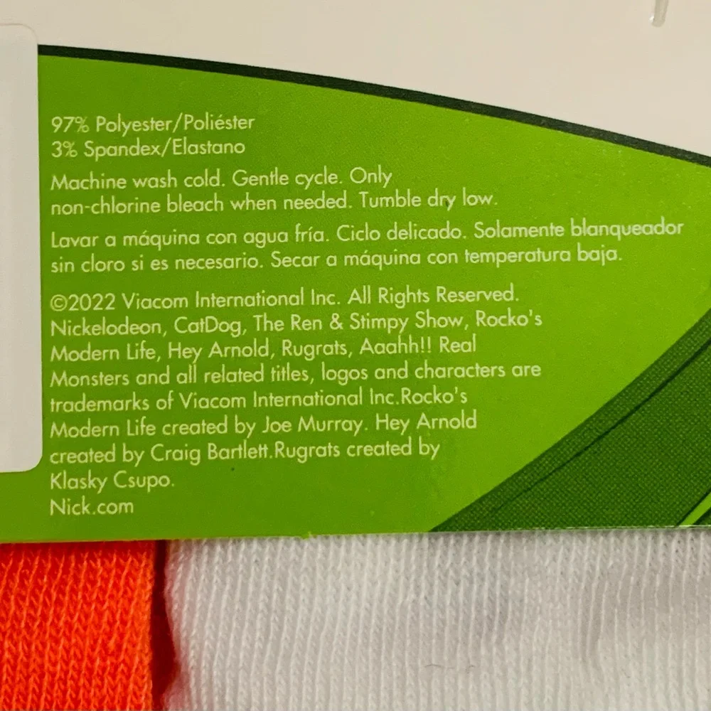 2 Packs of Nickelodeon Women's Low-Cut Socks, 10-Pack, Shoe Size 4-10 Rugrats